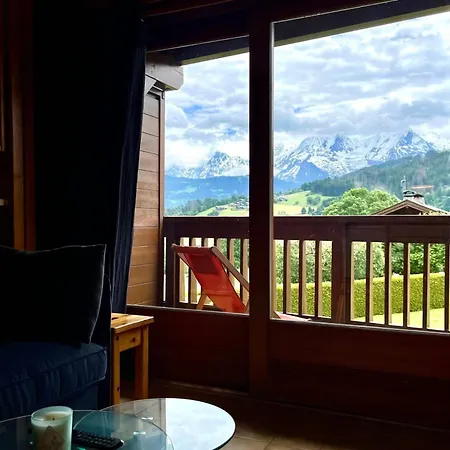 La Pierre Enneigee Lägenhet Combloux